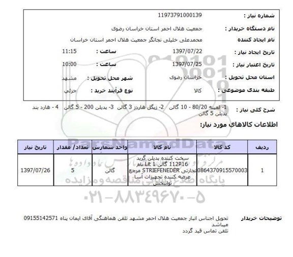 استعلام, لمینه، زیگل هاردز، پدیلن، هارد بند پدیلن