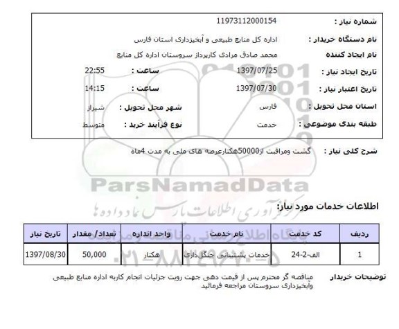استعلام,گشت و مراقبت