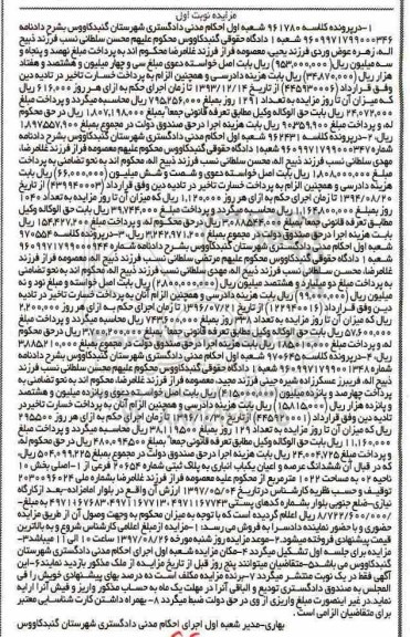 مزایده, مزایده ششدانگ عرصه و اعیان انباری مساحت 1022متر