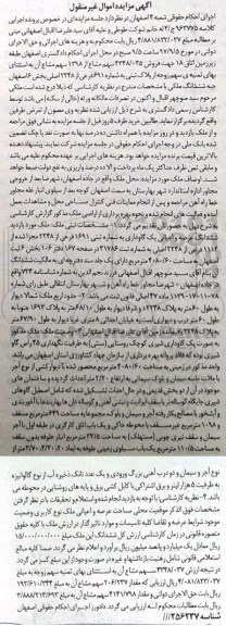 مزایده ،مزایده طبقه زیرزمین اتاق 18 جهت فروش پ