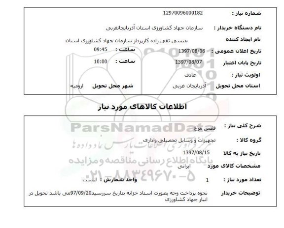 استعلام,قفس مرغ