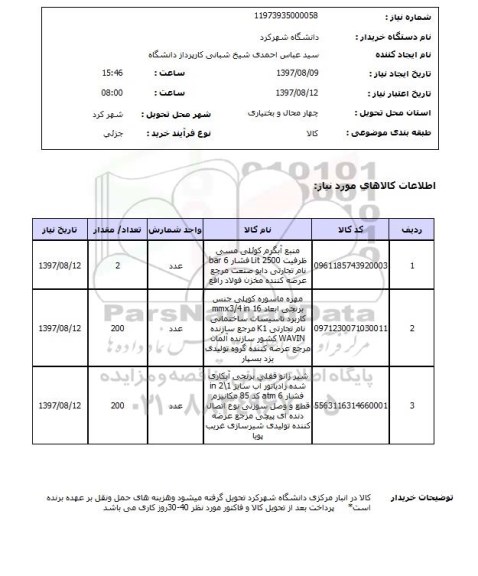 استعلام , استعلام منبع آبگرم ...