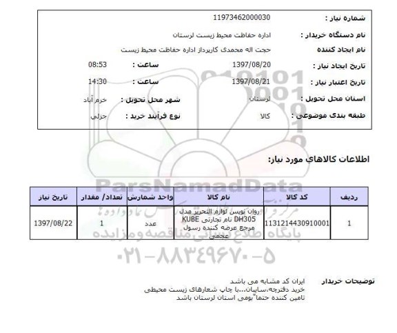 استعلام , استعلام روان نویس ...