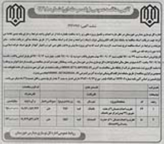 مناقصه ,مناقصه تخریب احداث دبستان 