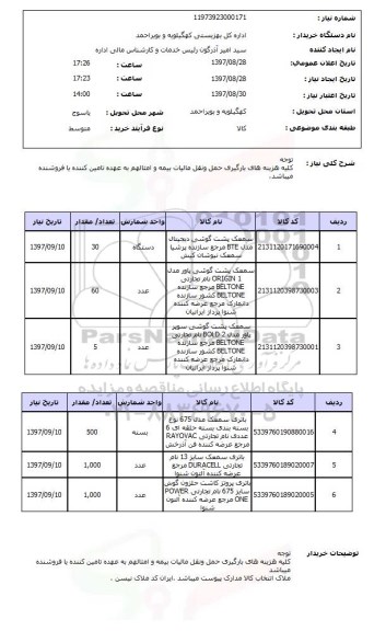 استعلام, استعلام سمعک پشت گوشی دیجیتال ...
