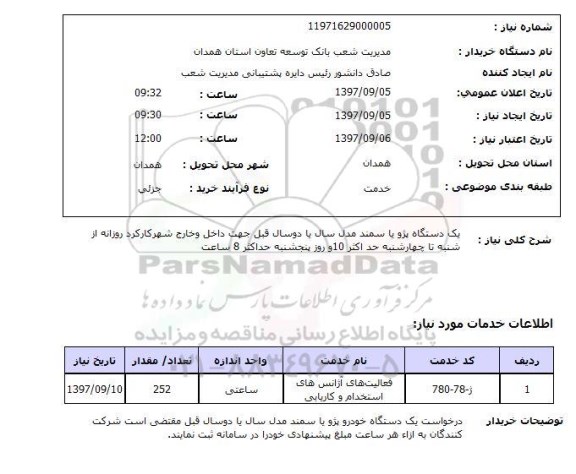 استعلام,فعالیت های آژانس