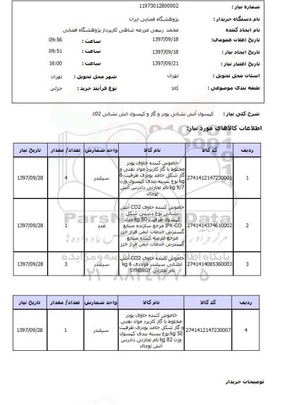 استعلام , استعلام کپسول ...