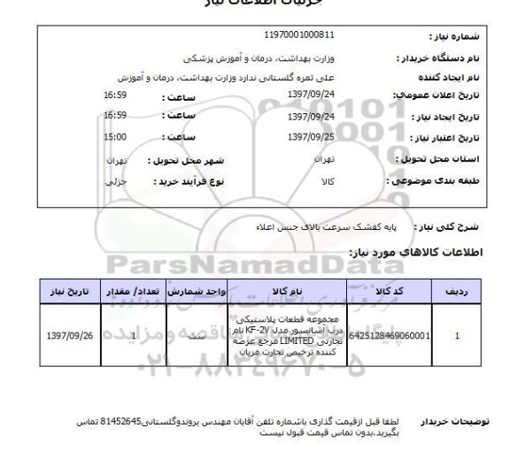 استعلام, استعلام   پایه کفشک سرعت بالای جنس اعلا ..