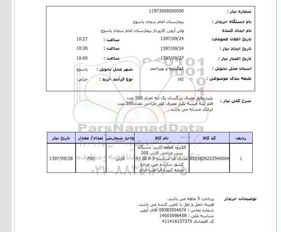 استعلام, پلیت یکبار مصرف بزرگسال یک لبه 