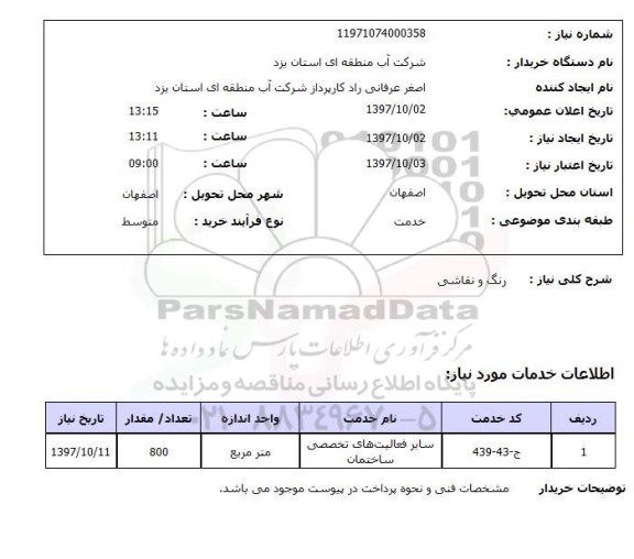 استعلام,رنگ و نقاشی