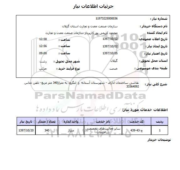 استعلام نقاشی ساختمان اداری