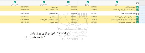 استعلام, استعلام  لاینر میکسر ثانویه