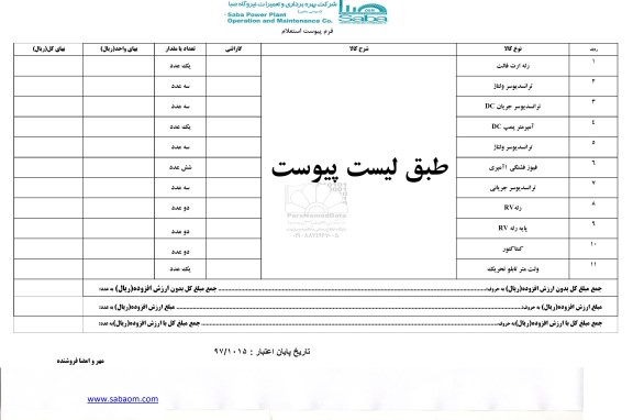 استعلام ,استعلام رله ارت فالت و ...