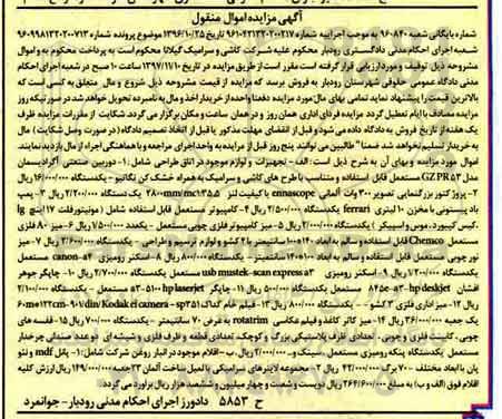مزایده مزایده دوربین صنعتی و ...