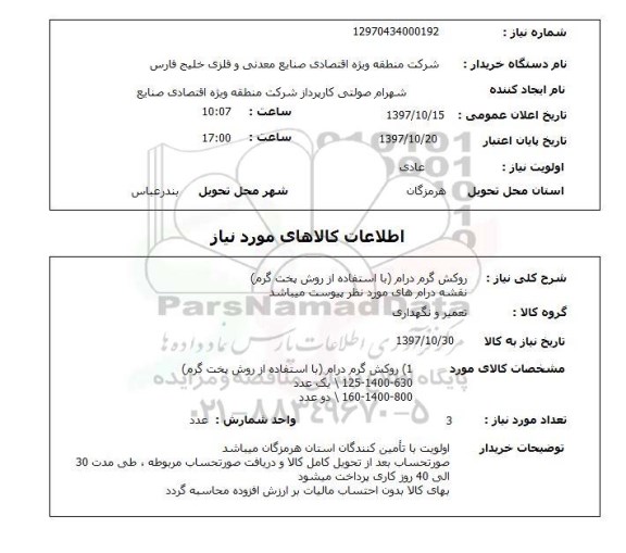 استعلام, روکش گرم درام 
