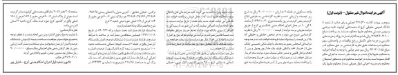 مزایده ،مزایده یکدستگاه آپارتمان در طبقه ششم نوبت اول