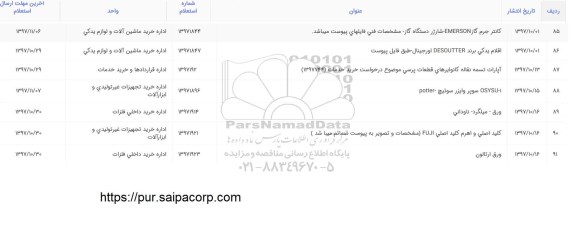 استعلام ، استعلام ورق و ...