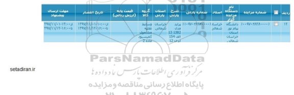 مزایده, مزایده پراید مدل 1382