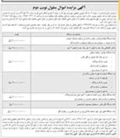 مزایده ، مزایده یک دستگاه کیشه پرکن - بالابر قاشقکی و ...