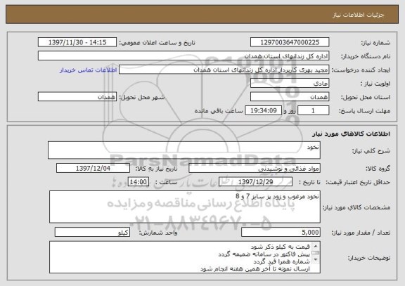 استعلام نخود