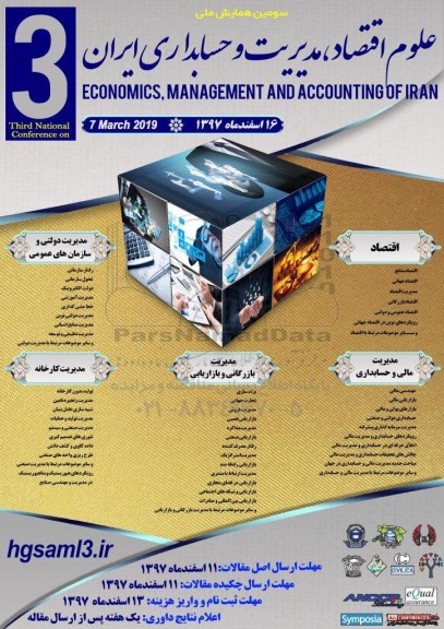 سومین همایش ملی علوم اقتصاد، مدیریت و حسابداری ایران