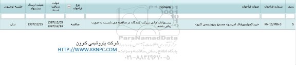 مناقصه ,مناقصه خرید اکچوئیتورهای امرسون مجتمع
