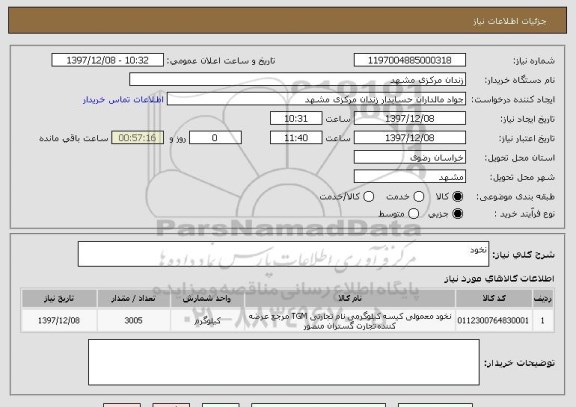 استعلام نخود