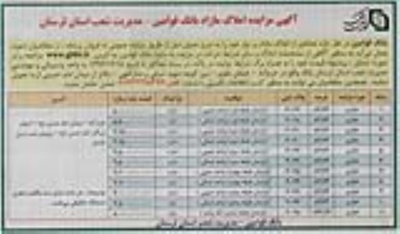 مزایده ، مزایده فروش املاک مازاد کاربری تجاری در استان لرستان 