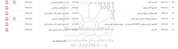 استعلام صندوق پینشهادات همراه با چاپ استیل