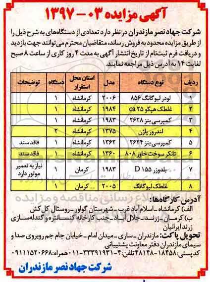 مزایده مناقصه سرویس، نگهداری و رفع خاموشی شبکه روشنایی معابر