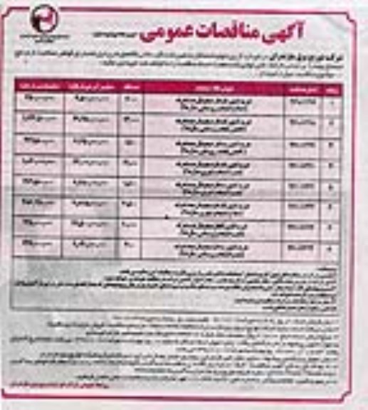آگهی مناقصه های عمومی , مناقصه خرید کنتور تکفاز دیجیتال چند تعرفه.و ..