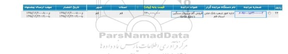 مزایده مزایده فروش گاو صندوق سنگین 