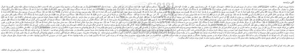 مزایده ، مزایده فریزر دو درب کشوئی و ....