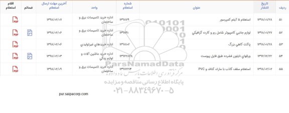 استعلام, استعلام سقف کاذب با مارک کناف و pvc