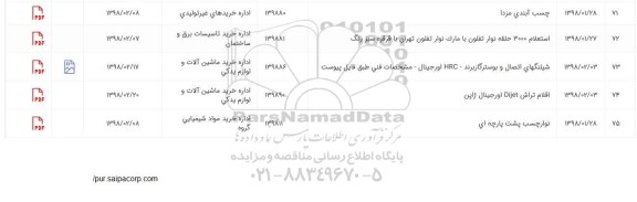 استعلام ,استعلام نوار چسب پشت پارچه ای