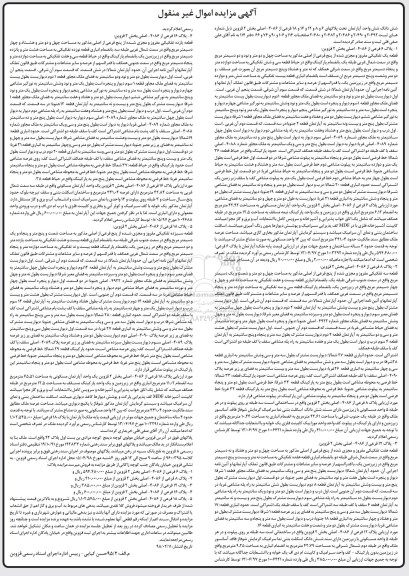 مزایده،مزایده پلاک 6 فرعی از 4086 اصلی بخش 2