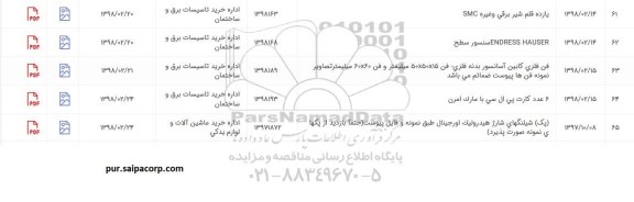 استعلام, استعلام کارت پی ال سی