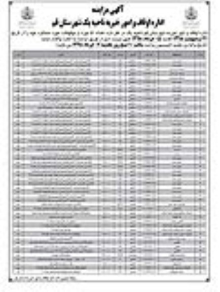آگهی مزایده , مزایده اجاره تعداد 51 مورد از موقوفات