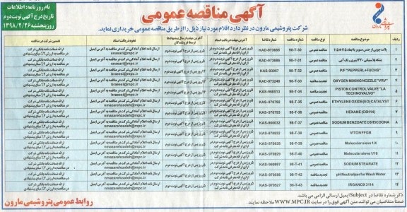 مناقصه ,مناقصه پالت چوبی از جنس صنوبر و ... - نوبت دوم