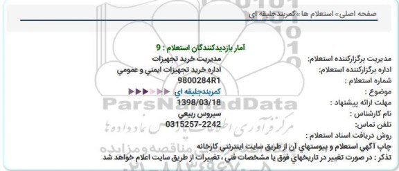 استعلام, استعلام کمربند جلیقه ای 