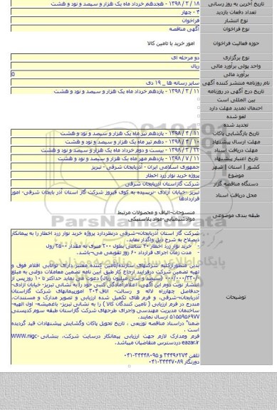 پروژه خرید نوار زرد اخطار