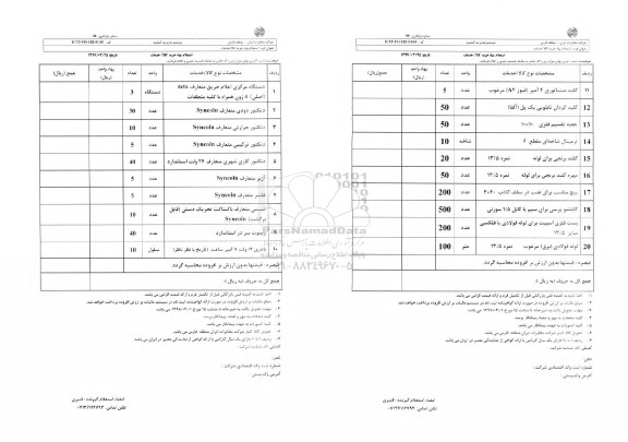 استعلام دستگاه مرکزی اعلام حریق 