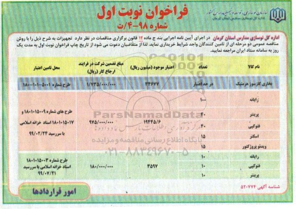 فراخوان بخاری گازسوز  هرمتیک