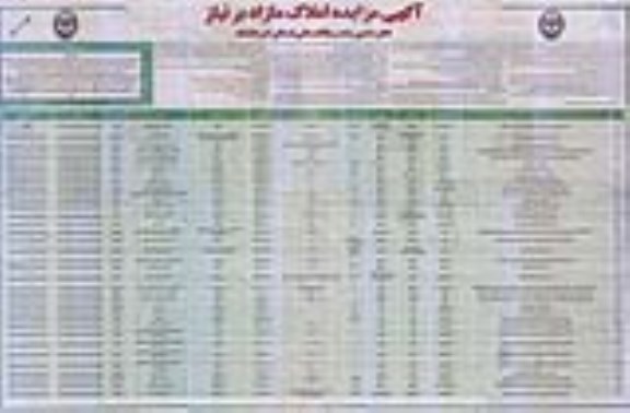 مزایده مزایده فروش املاک مازاد کاربری مسکونی ، مرغداری نوبت دوم