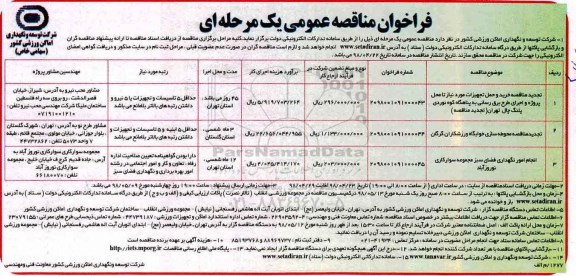 فراخوان خرید و حمل تجهیزات مورد نیاز تا محل پروژه و اجرای طرح برق رسانی به پناهگاه کوه 