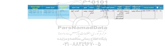 مزایده اجاره چاپ و تکثیر دانشکده دامپزشکی