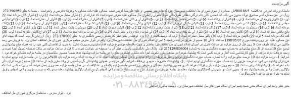 مزایده، مزایده فروش شلوار مخمل مردانه تعداد 12ثوب و...