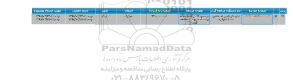مزایده در حدود 10تن کاغذ باطله
