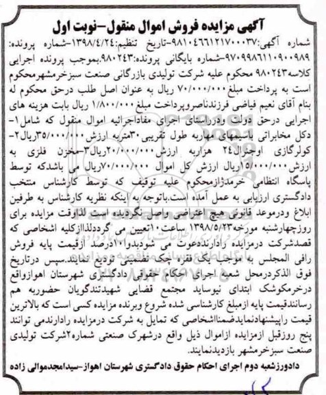 مزایده دکل مخابراتی