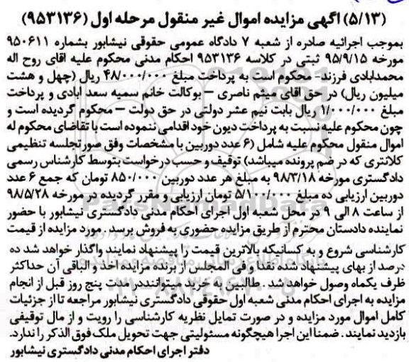 مزایده , مزایده 6 عدد دوربین